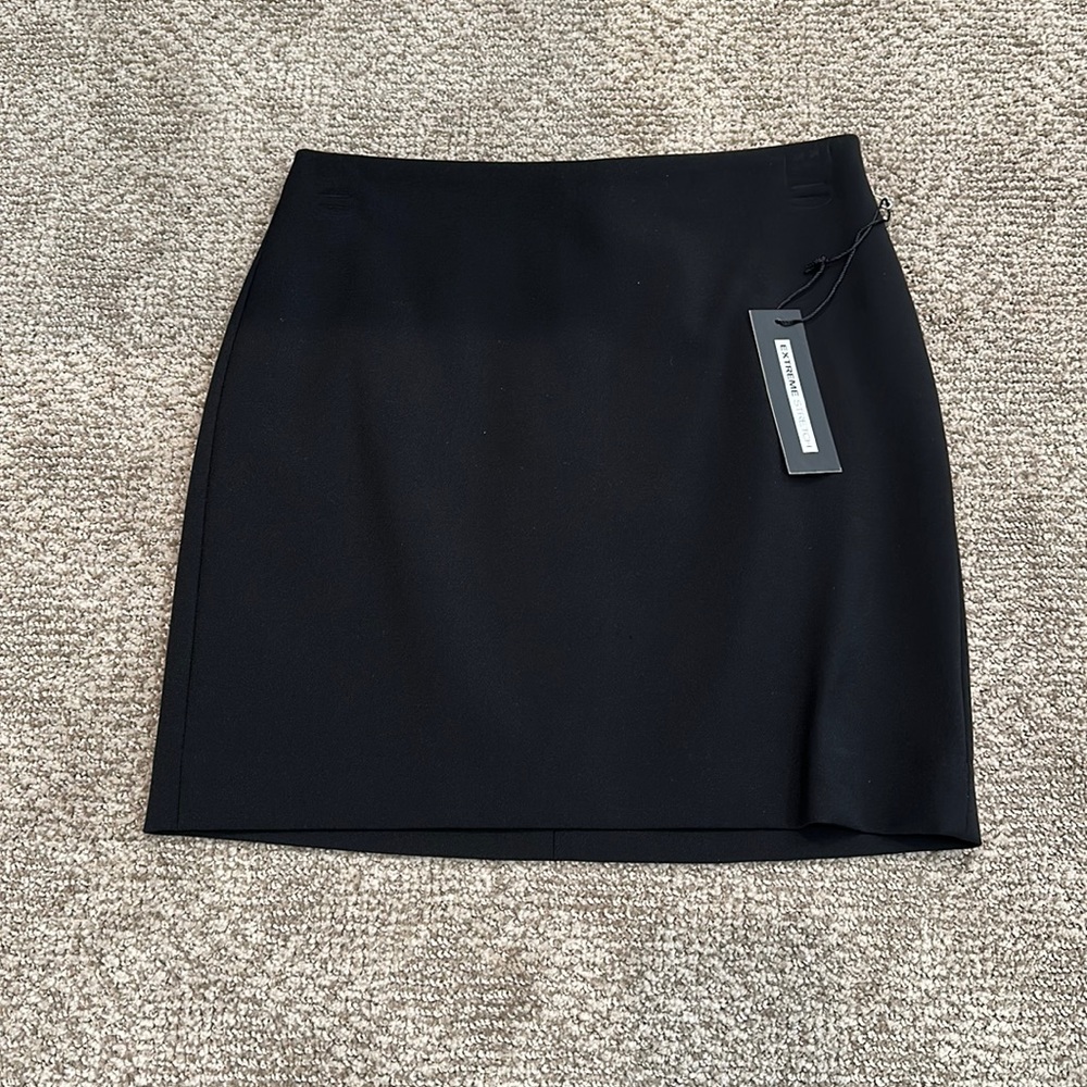 Express Black Mini Skirt